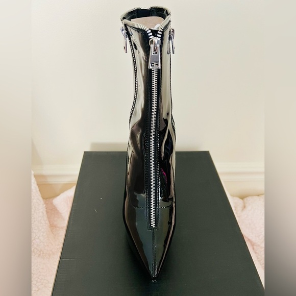 ❤️‍🔥HP!💋Future Trippin’ Ankle Boots Dolls Kill Poster Girl Angular Flare Heel - Picture 8 of 16